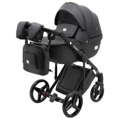 Коляска 2в1 Adamex Luciano ECO SA-2 Чорний