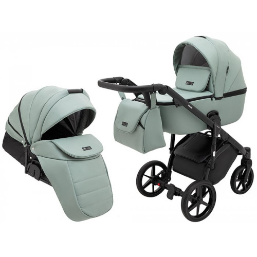 Коляска 2 в 1 Adamex Nola Eco SA-20 нефрит