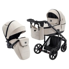 Коляска 2 в 1 Adamex Dolce Lux бежевая TK-161