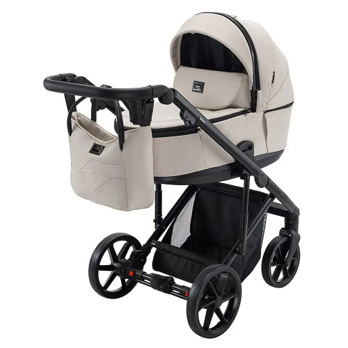 Коляска 2 в 1 Adamex Dolce Lux бежевая TK-161 — 21044