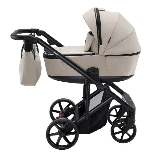 Коляска 2 в 1 Adamex Dolce Lux бежевая TK-161 — 21044