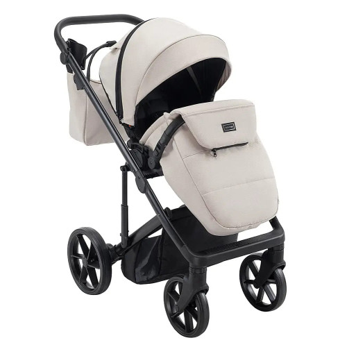 Коляска 2 в 1 Adamex Dolce Lux бежевая TK-161 — 21044