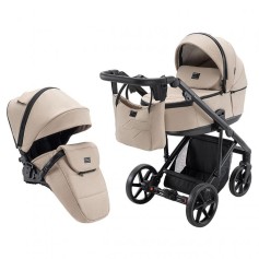 Коляска 2 в 1 Adamex Dolce Lux бежевая TK-154