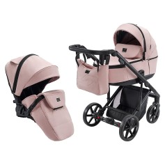 Коляска 2 в 1 Adamex Dolce Lux рожева TK-158