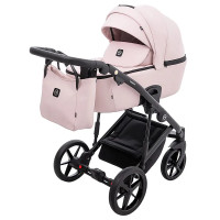 Коляска 2в1 Adamex Mobi Air Thermo New ECO SA-15 розовый пудра