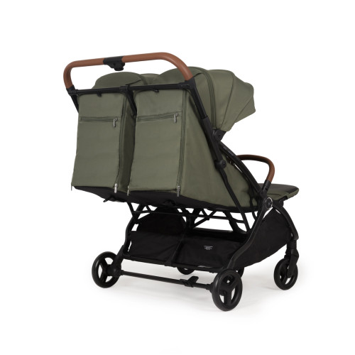 Коляска прогулянкова для двійні Adamex Alto Dark green — 24865