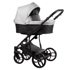 Дитяча універсальна коляска 2в1 Baby Merc Piuma сіра (03B)