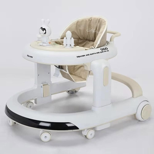 Дитячі музичні ходунки Adbor Baby Crocs N623 gray (N623G) — 23474 Дитячі музичні ходунки Adbor Baby Crocs N623 gray (N623G) — 23474