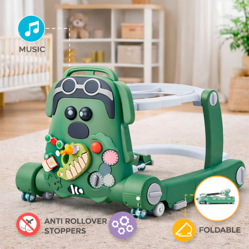 Детские музыкальные ходунки Adbor Dog 807 green (807GR) — 23378 Детские музыкальные ходунки Adbor Dog 807 green (807GR) — 23378