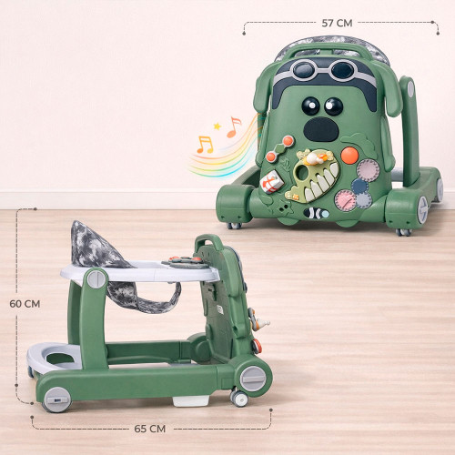 Детские музыкальные ходунки Adbor Dog 807 green (807GR) — 23378 Детские музыкальные ходунки Adbor Dog 807 green (807GR) — 23378