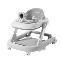 Детские ходунки с погремушкой Adbor Kinder Way 911TKR gray (911TKRG)