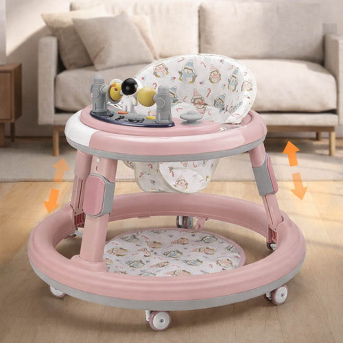 Детские ходунки Adbor Steps 508 pink (508P) — 23403 Детские ходунки Adbor Steps 508 pink (508P) — 23403