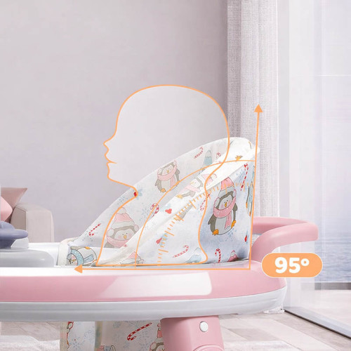 Детские ходунки Adbor Steps 508 pink (508P) — 23403 Детские ходунки Adbor Steps 508 pink (508P) — 23403