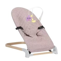 Дитячий шезлонг-гойдалка Adbor Cloud 601 beige (AC601B)