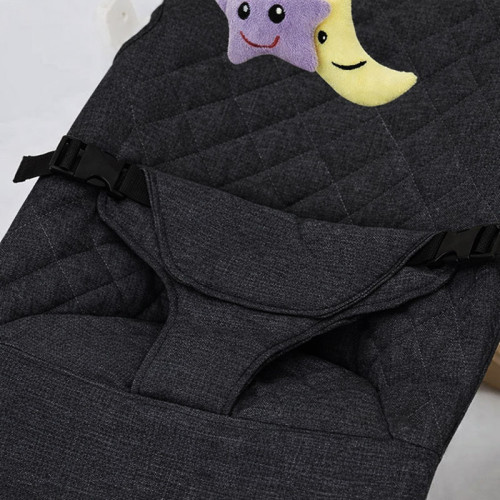 Дитячий шезлонг-гойдалка Adbor Cloud 601 black (AD601BL) — 23412