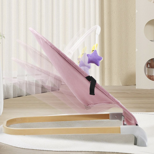 Дитячий шезлонг-гойдалка Adbor Cloud 601 pink (AD601P) — 23413