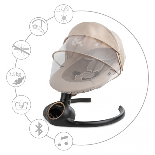 Заколисуючий центр 2в1 Kidwell Reve beige/gold (KRBGS) — 24750 Заколисуючий центр 2в1 Kidwell Reve beige/gold (KRBGS) — 24750