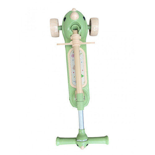 Дитячий триколісний самокат з сидінням 5в1 616 Dino green (C616D51G) — 23440 Дитячий триколісний самокат з сидінням 5в1 616 Dino green (C616D51G) — 23440