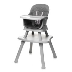 Детский стул-трансформер для кормления 4baby Master 6в1 grey (4BMGY)