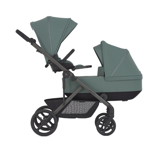 Модульная коляска Anex Modu Double Greeny (2 люльки + 2 прогулочных блока) — 24986