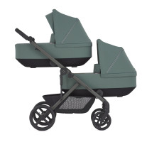 Модульна коляска Anex Modu Double Greeny (2 люльки + 2 прогулянкові блоки)