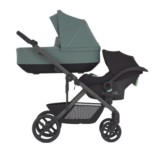Модульная коляска Anex Modu Double Greeny (2 люльки + 2 прогулочных блока) — 24986