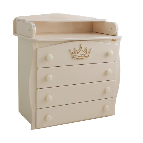 Комод-пеленатор Angelo “Корона” Слоновая кость