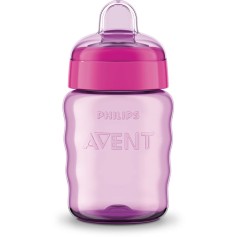 Чашка-непроливайка Philips Avent, 9+ мес, 260 мл, Розовая (SCF553/03)