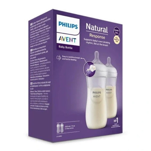 Пляшечка для годування Philips Avent 330 мл (SCY906/02) (2 шт) — 9079
