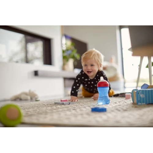 Поїльник з м'яким носиком Philips Avent 9+ міс, 300 мл (SCF802/01) — 9099