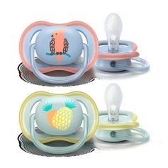 Пустушка Philips Avent Ultra Air, 0-6 міс, 2 шт. (SCF085/12)
