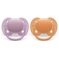 Пустушка Philips Avent Ultra Soft Premium, 6–18 міс., 2 шт. (SCF091/33)