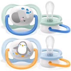 Пустушка Philips Avent Ultra Air, 0–6 міс., 2 шт. (SCF080/05)