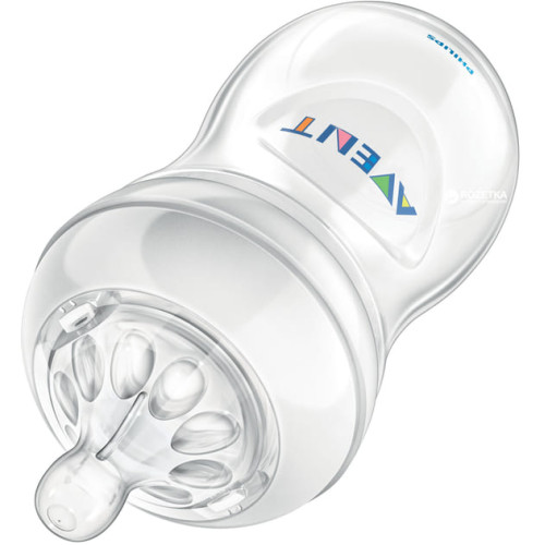 Соска силіконова Philips Avent Анти-Колік, повільний потік, від 0+ міс., 2 шт. (SCF651/27) — 9094