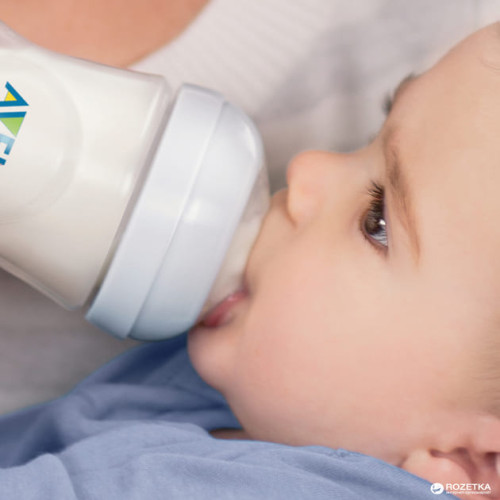 Соска силіконова Philips Avent Анти-Колік, повільний потік, від 0+ міс., 2 шт. (SCF651/27) — 9094