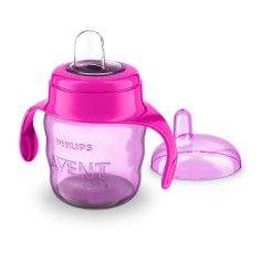 Чашка-непроливайка Philips Avent с мягким носиком, 6+ мес, 200 мл (SCF551/03)