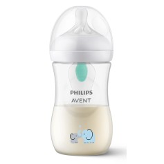Пляшечка для годування Philips Avent Natural з клапаном Air Free, 260 мл (SCY673/81)