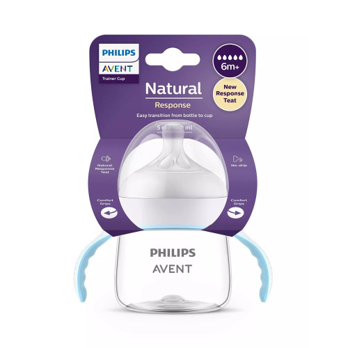 Тренувальна чашка Philips Avent Natural, природний потік, 150 мл, 4 міс+ (SCF263/61) — 12723