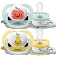 Пустушка Philips Avent Ultra-Air 0-6 місяців 2 шт (SCF080/17)