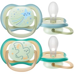 Пустушка Philips Avent Ultra Air 0-6 місяців 2 шт. (SCF376/18)