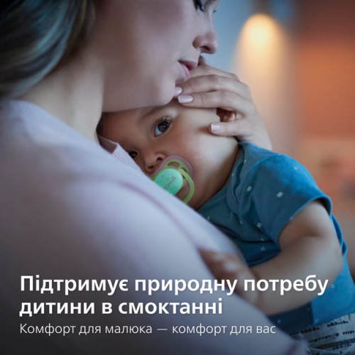 Пустышка Philips Avent Ultra Air 0-6 месяцев 2 шт. (SCF376/19) — 9150