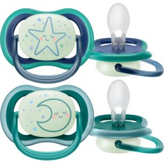 Пустушка Philips Avent Ultra Air 6-18 місяців, 2 шт. (SCF376/13)