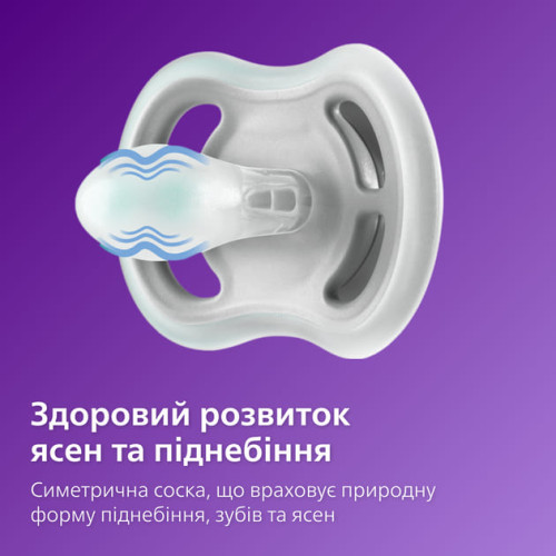 Пустышка Philips Avent Ultra Air 6-18 месяцев, 2 шт. (SCF376/13) — 9145