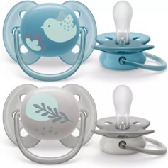 Пустушка Philips Avent Ultra Soft  6-18 місяців, 2 шт (SCF091/15)