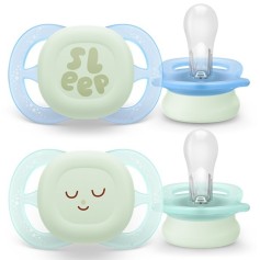Пустушка Philips Avent Ultra Start Night 0-2 місяців 2 шт. (SCF075/08)