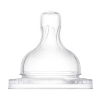 Соска силіконова Philips Avent , повільний потік від 1 місяця, 2 шт (SCF632/27)