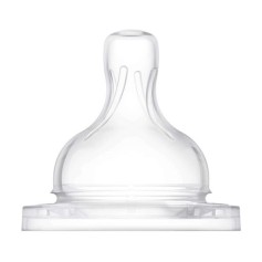 Соска силіконова Philips Avent , повільний потік від 1 місяця, 2 шт (SCF632/27)