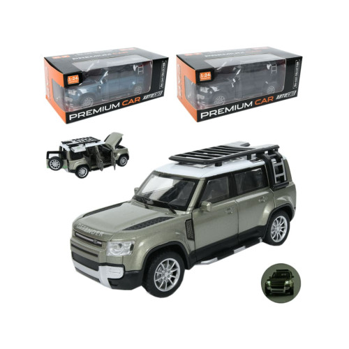 Автомодель Джип металевий інерційний 1:24 АвтоСвіт 3 кольори (AP-2018)