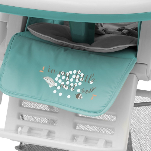 Стульчик для кормления Baby Design Pepe NEW 05 TURQUOISE — 16452