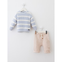 Детский комплект кофта + штаны Baby Mio 4068 синий